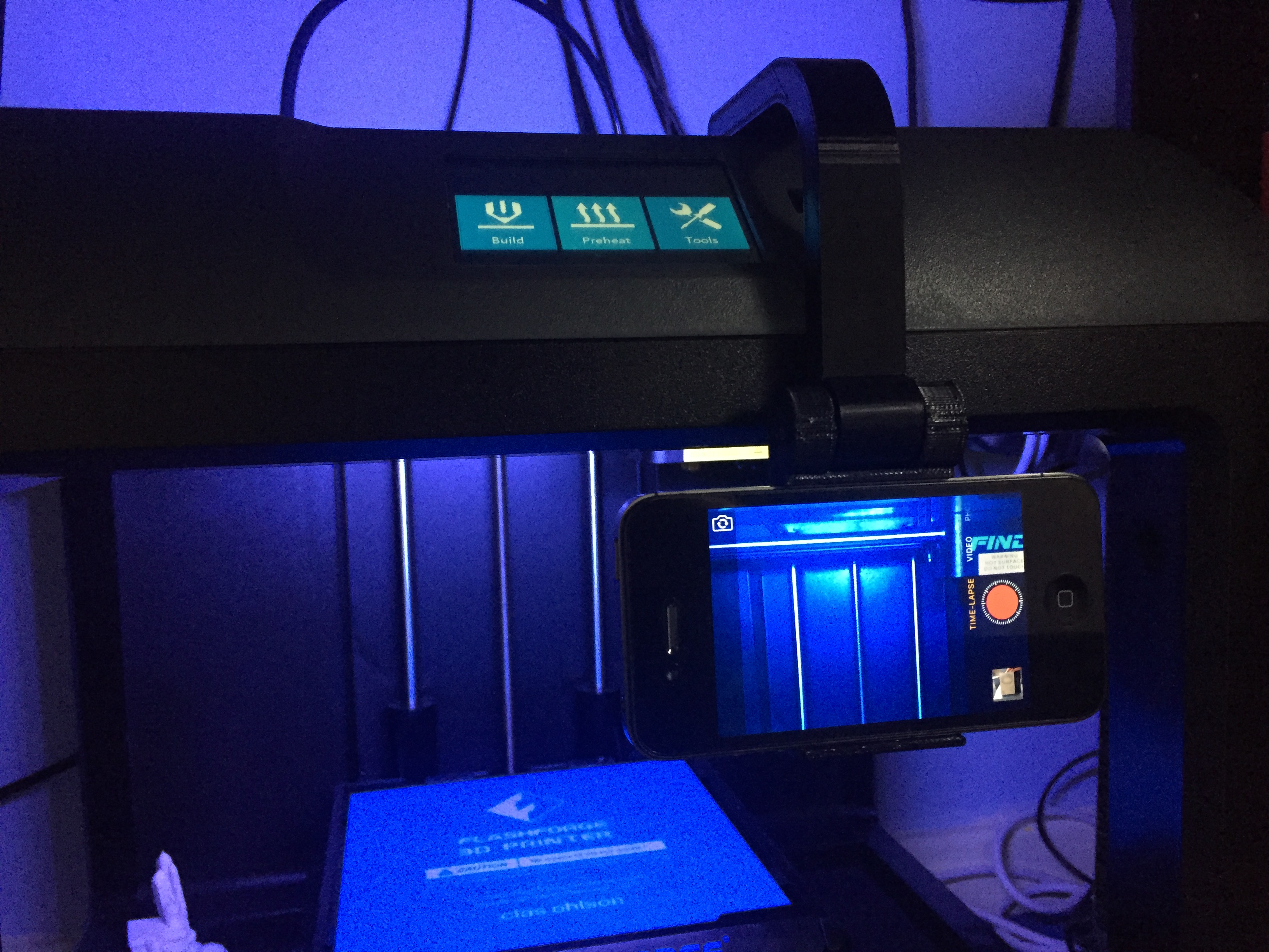 Flashforge Finder iPhone 4/4s Mount